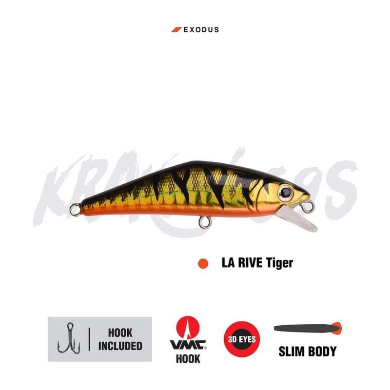 Exodus Kraken 59S - Umpan casting ikan kakap / hampala killer