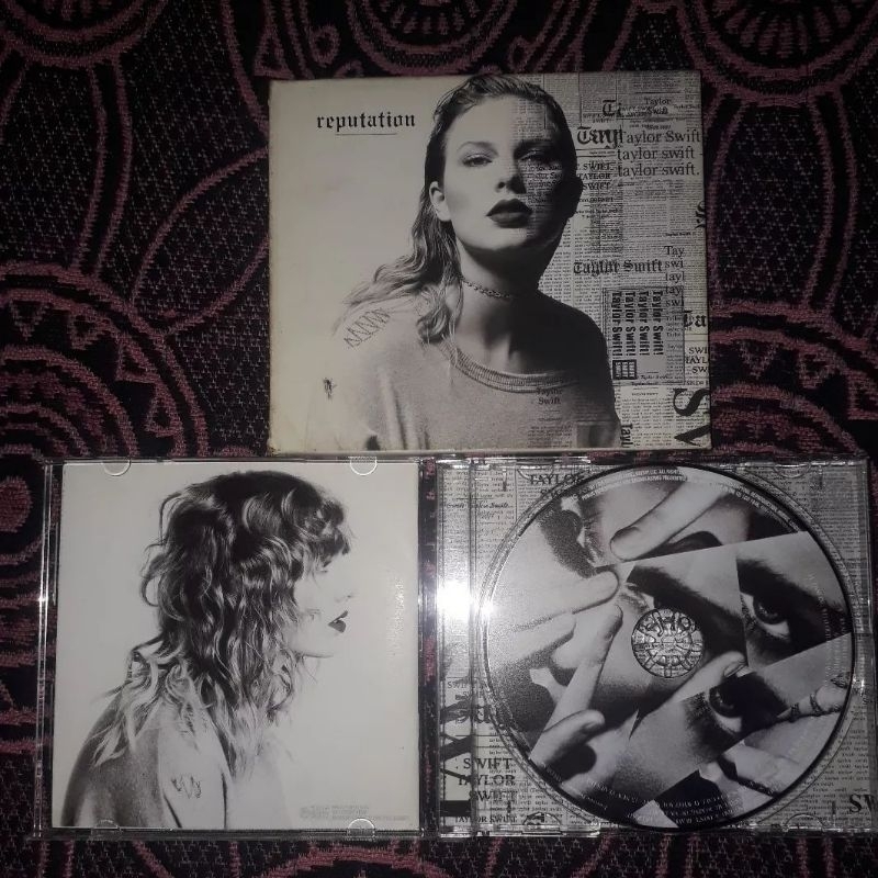 Kaset CD " Taylor Swift - Reputation "