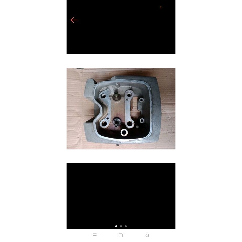 Blok Head Kop Megapro new Monosok shock Karbu Kosongan / ORIGINAl