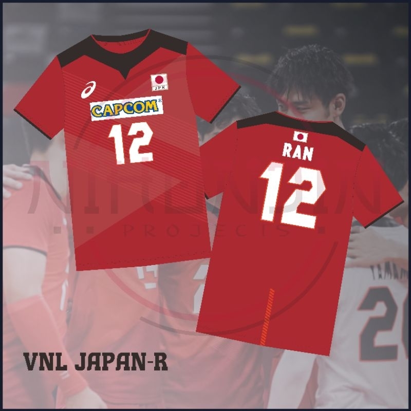 Jersey Voli VNL Jepang Ran Takahashi 2022