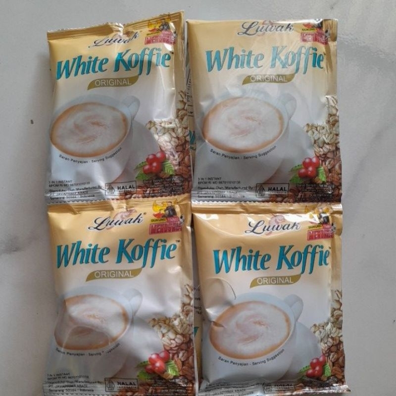 

LUWAK WHITE KOFFIE 1 RENTENG 1SI 10 SACHET 20g