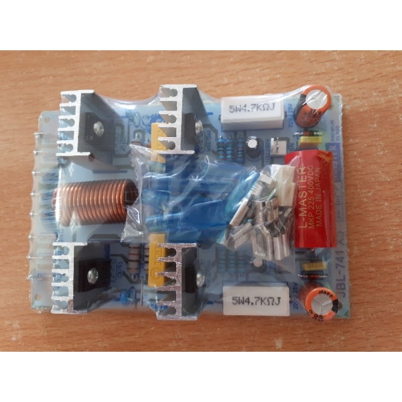 KIT SUPER DRIVER POWER AMPLIFIER HIGH DEFINITION FROM CREST AUDIO USA JBL-741 X5 NW-741 X2