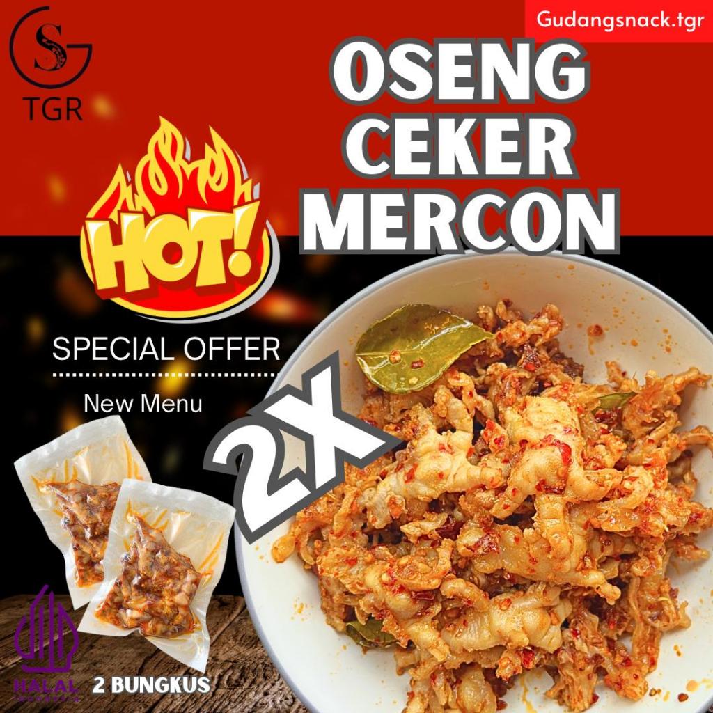 

2 Bungkus Ceker Mercon Ayam Nampol [Dapat 2] 150gr
