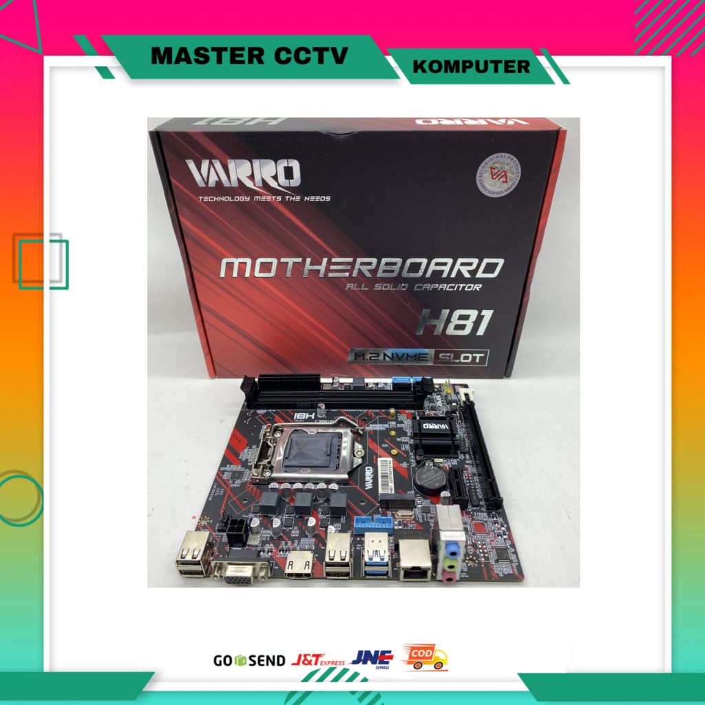 MOTHERBOARD VARRO H81 NVME SOCKET 1150 / VARRO H81 M.2 NVME