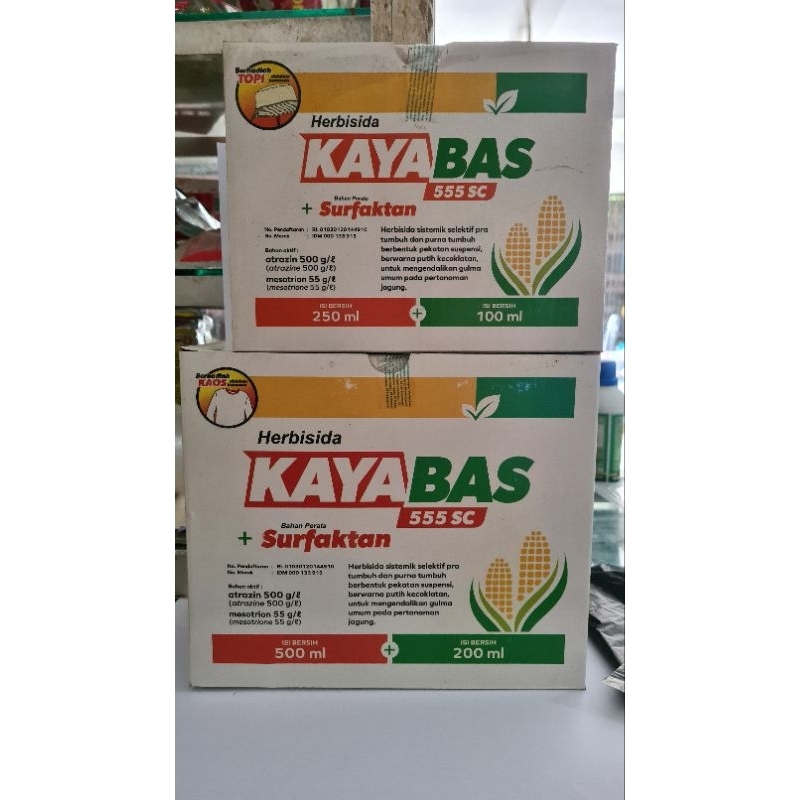 KAYABAS 555SC 250 ML / KAYABAS 555SC 500 ML