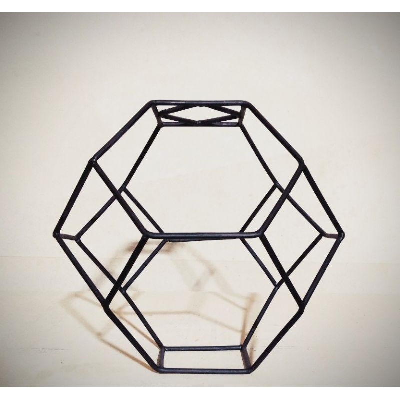 kap lampu gantung besi