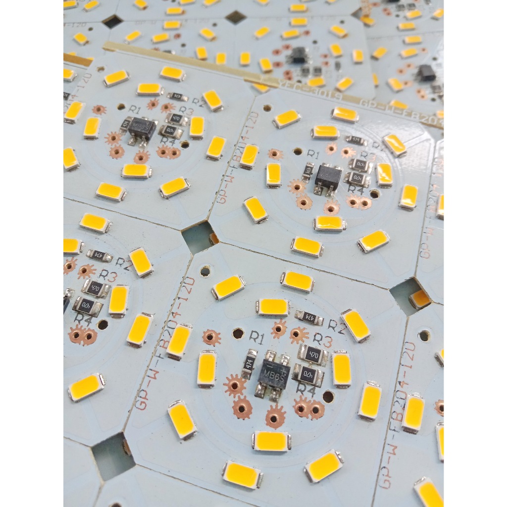 DIY Module PCB LED 12 AC PCB Fiber non Elco & Capasitor