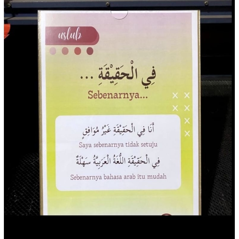 

Acrylik selipan kertas Diniding A5