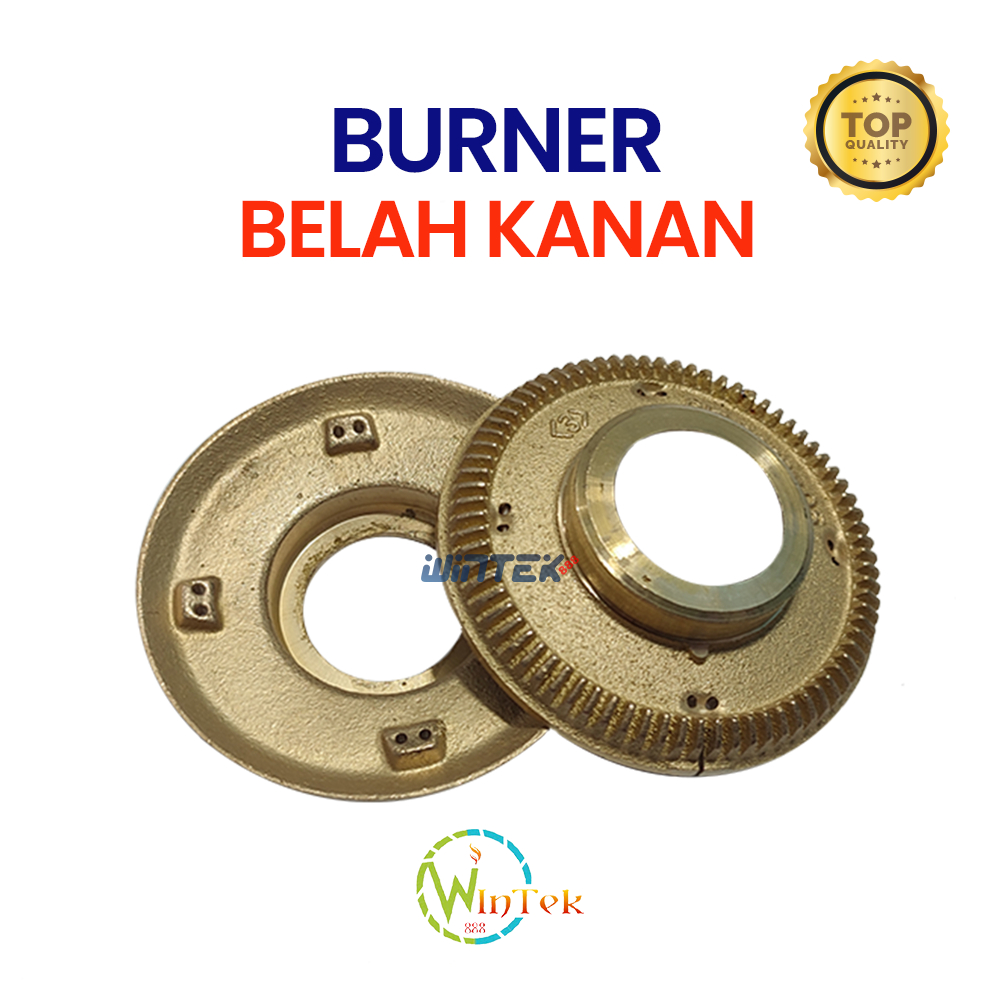BURNER RINNAI BELAH RB KANAN | BURNER RINNAI BESAR BELAH KANAN RB | BURNER RINNAI BELAH RB KANAN BAR