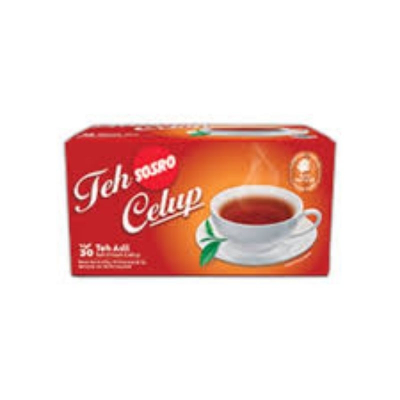 

Teh Celup Sosro Black Tea Box 15x2g