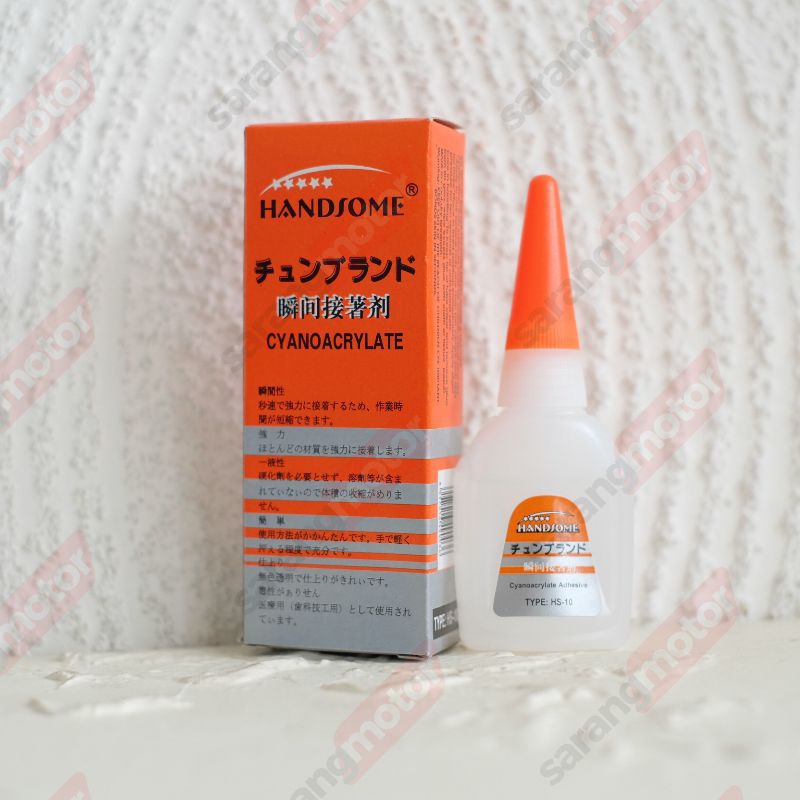 lem besi handsome / lem besi kuat premium / lem besi handsome cyanoacrylate