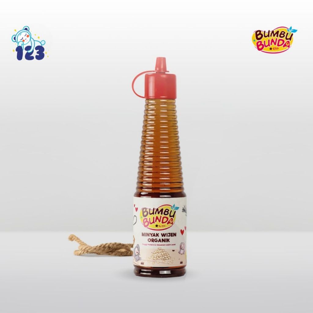 

Bumbu Bunda Elia Minyak Wijen Non MSG 150ml, Bumbu MPASI - READY MANADO