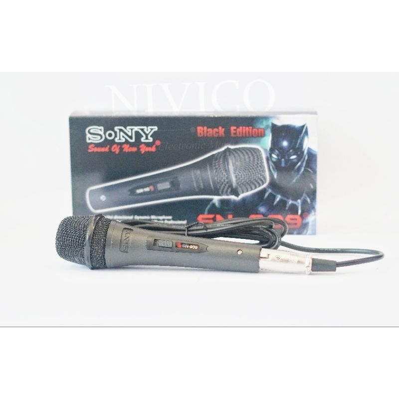 Microphone dynamic S.NY SOUND OF NEW YORK SN 909 BLACK EDITION
