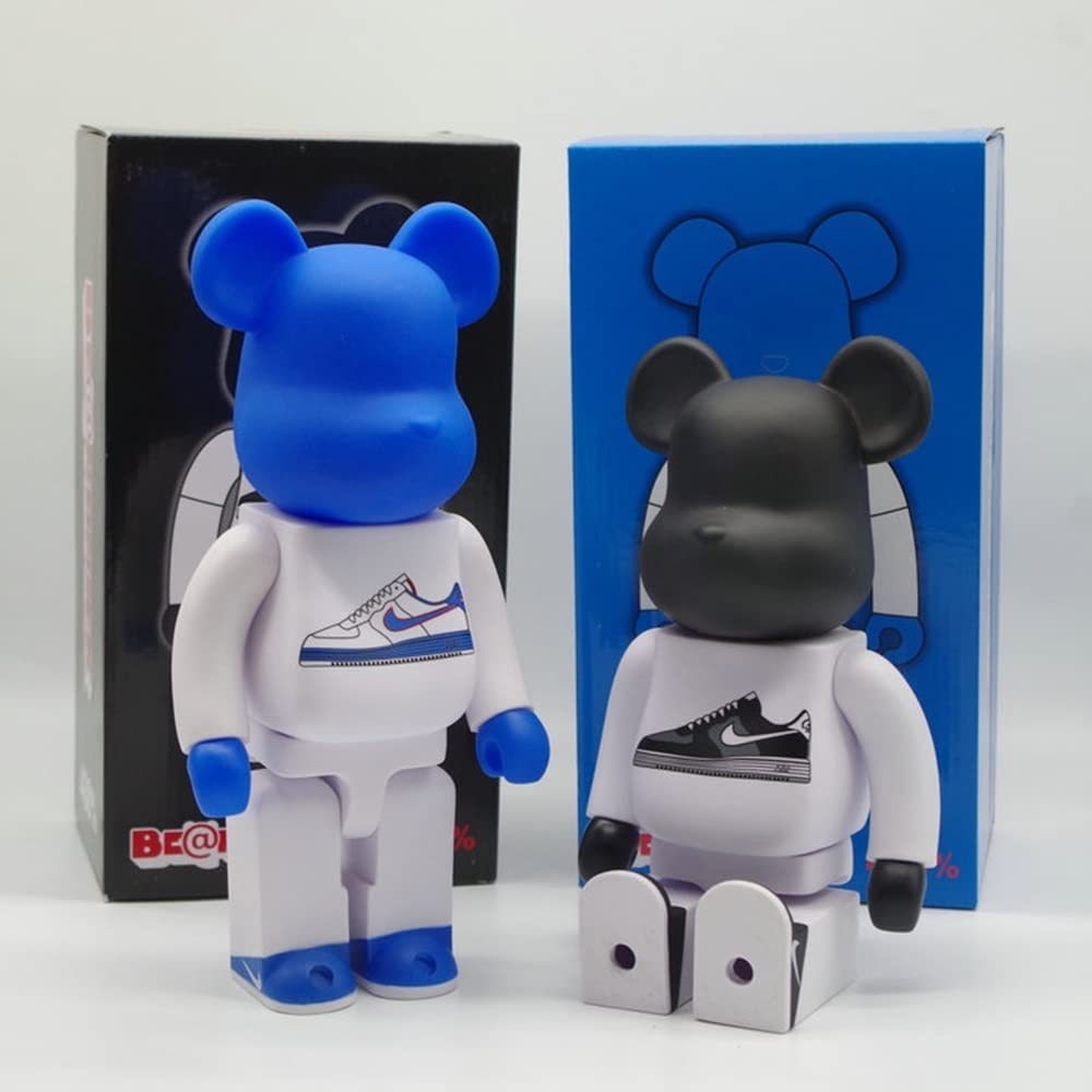 Dekorasi Patung Bearbrick x Nike Lunar Force 1 400% Figure Icons A157
