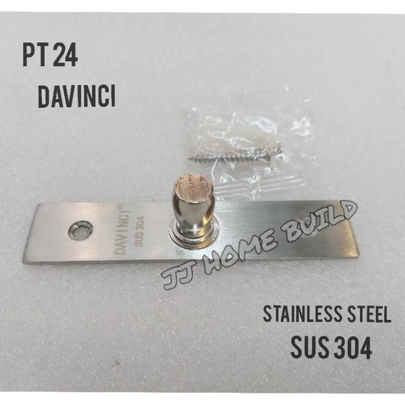 Top Patch Fitting Davinci PT 24 Penjepit Engsel Pintu Kaca Ke Tembok