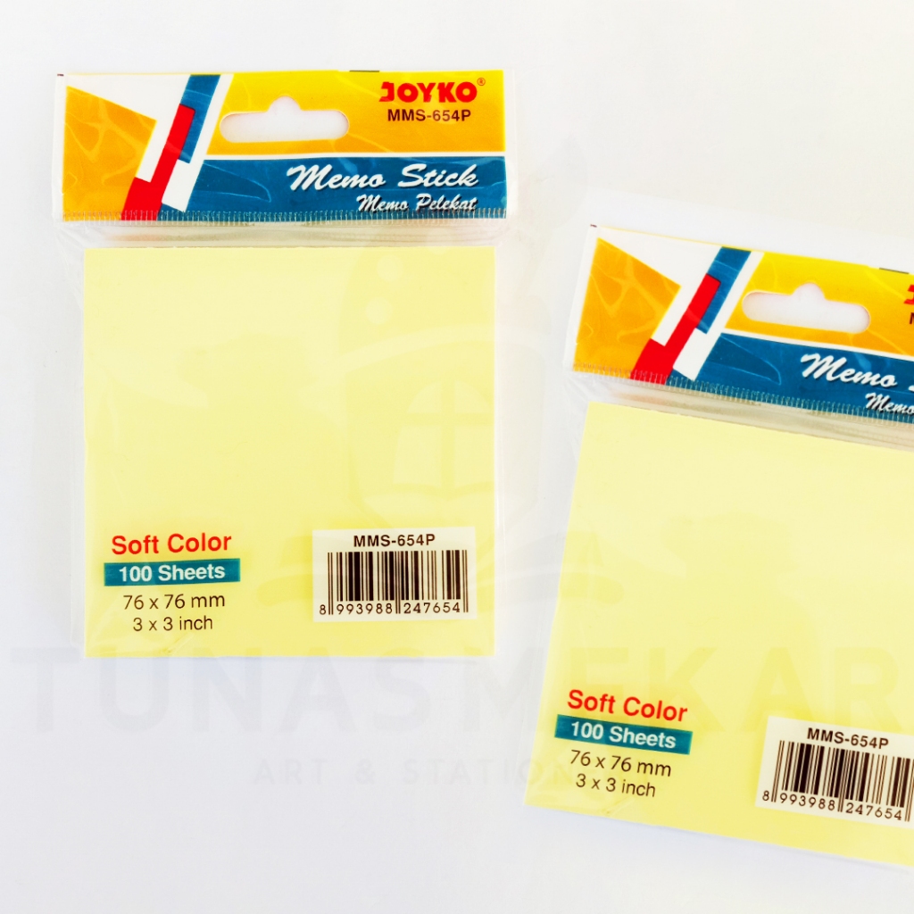 

Memo Stick Sticky Notes 654 - Kertas Memo Tempel Joyko MMS-0654P