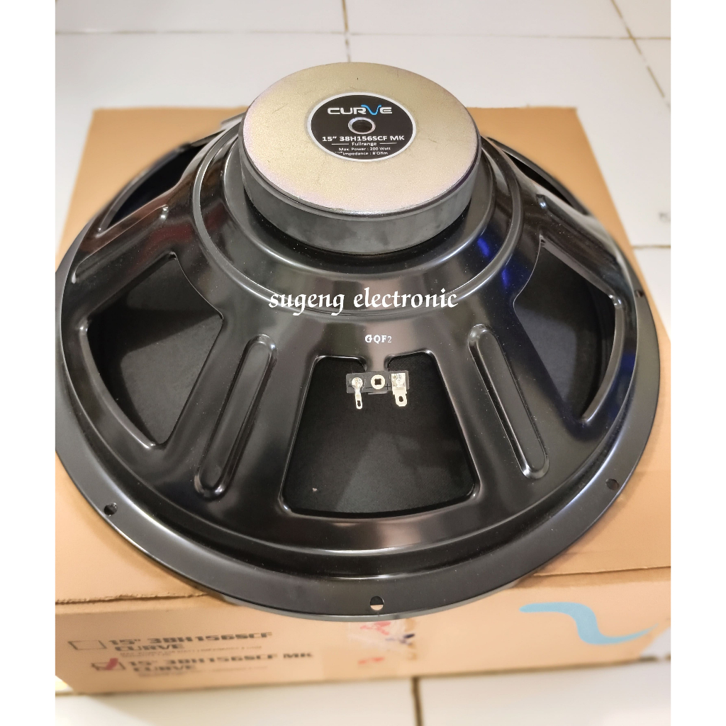 SPEAKER 15 inch 38H156SCF MK CURVE Full Range