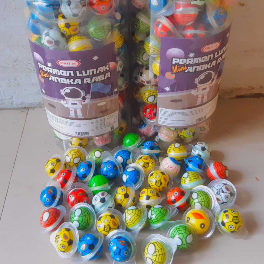 

1 TOPLES ISI 120 PCS PERMEN LUNAK RASA BUAH BUAHAN / PERMEN LUNAK MINI / PERMEN LUNAK / PERMEN LUNAK RASA