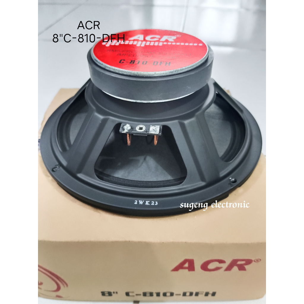 Speaker ACR 8 inch Original // Speaker ACR 8 INCH 818 Wofer // Speaker ACR 8 inch C-810 DFH Full Ran