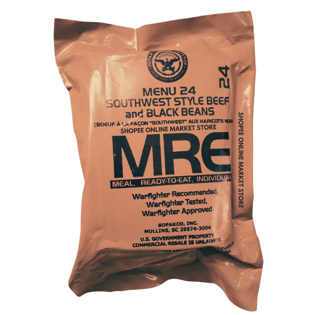 

MRE ransum tentara amerika menu 24