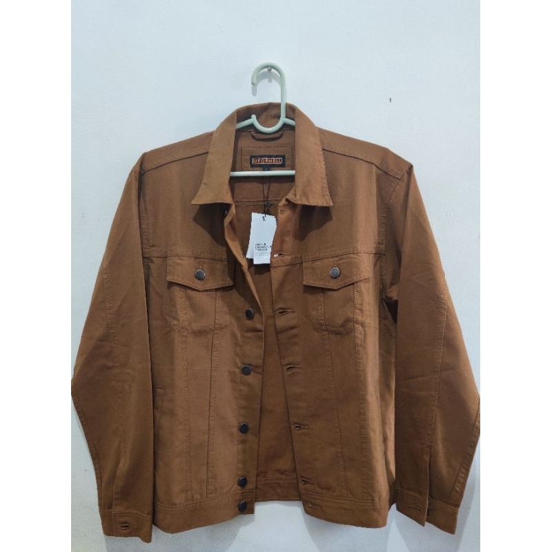 UFORMELL CANVAS SUEDE TRUCKER JACKET