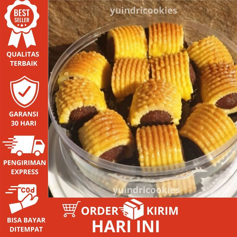 

Nastar Gulung Lumer 250gr | Nastar Gulung Toples ukuran 250gram Kue Kering | Nastar Gulung Butter Premium Kue Kering | Kue Kering Selai Nanas | Nastar Roll Rols Rol | Nastar Gulung | Nastar Super Lembut dan Lumer Isiannya Penuh Banget