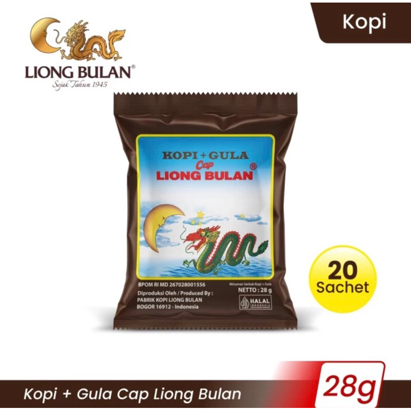 

LIONG BULAN 20 sachet 28g