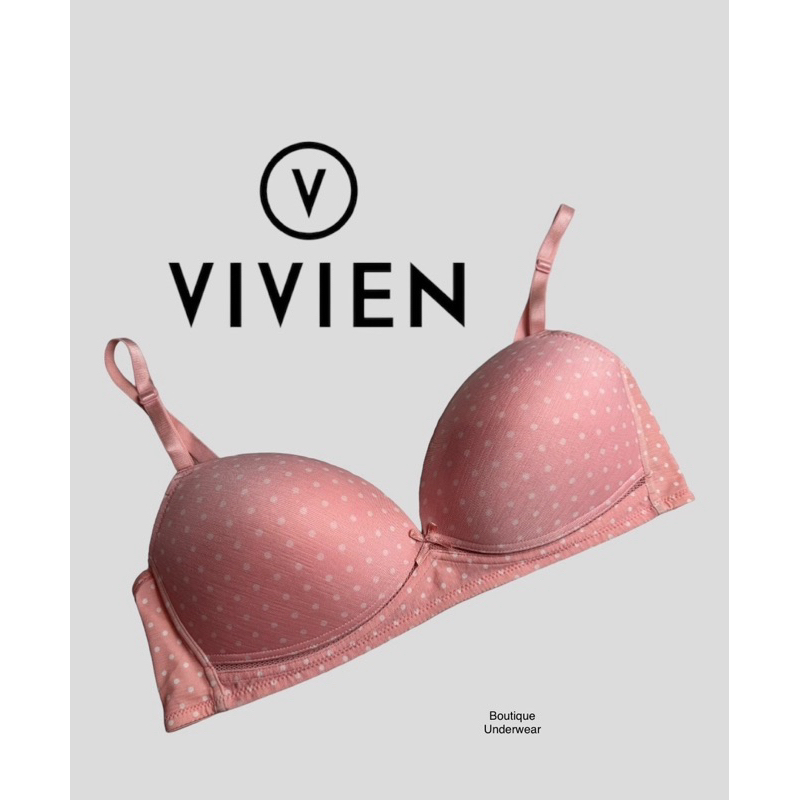 BRA VIVIEN POLKA CN ( CUP NET) TANPA KAWAT / BUSA TIPIS