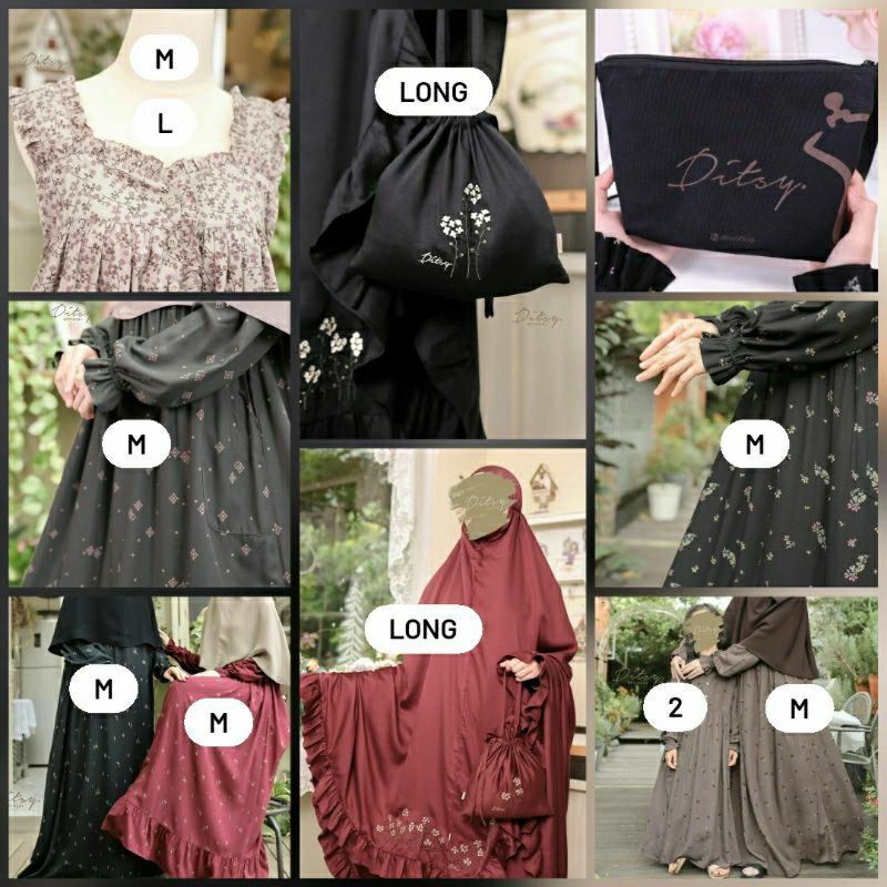 DITSY MARET 2024 MANNEQUIN DIANTHA TANSY LAKEISHA LAVINIA LUCY PRIVE PRAYER SET SLING BAG