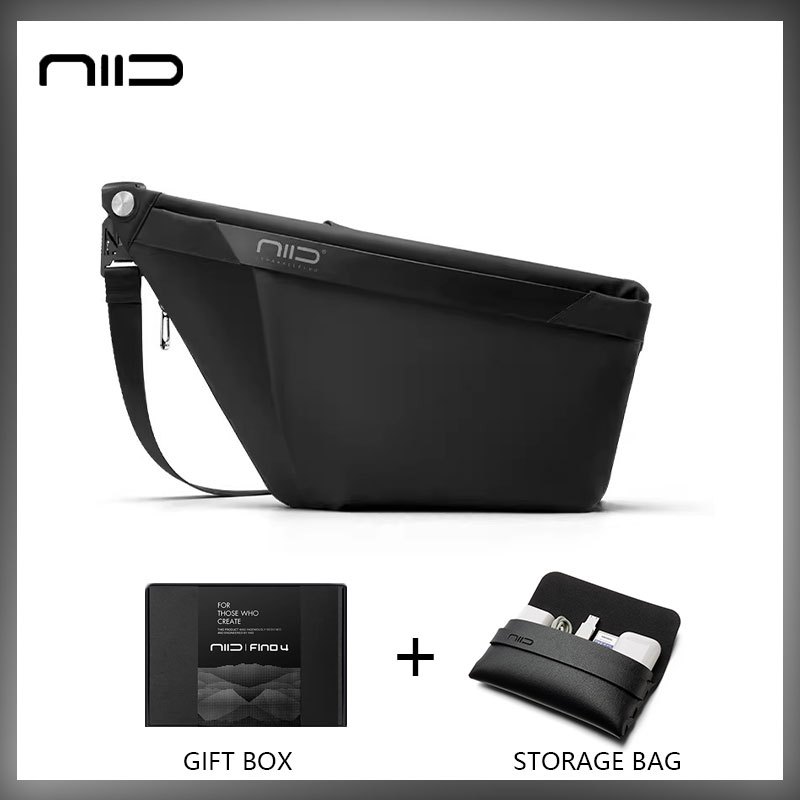 【COD】NIID Slingbag TaskaTas Selempang Pria Model Terbaru Kekinian Selempang Waist Bag Pria Outdoor B