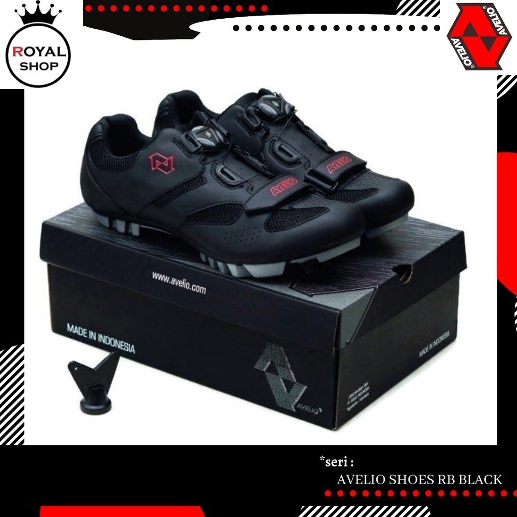 SEPATU AVELIO MTB BLACK