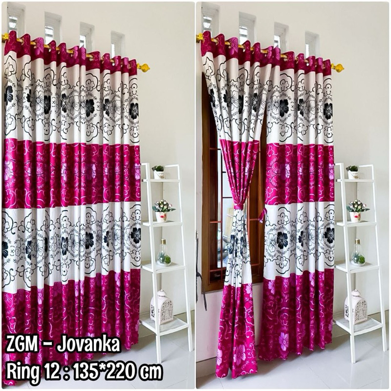 GORDEN PINTU / JENDELA RING 12 BAHAN KATUN DISPERSE