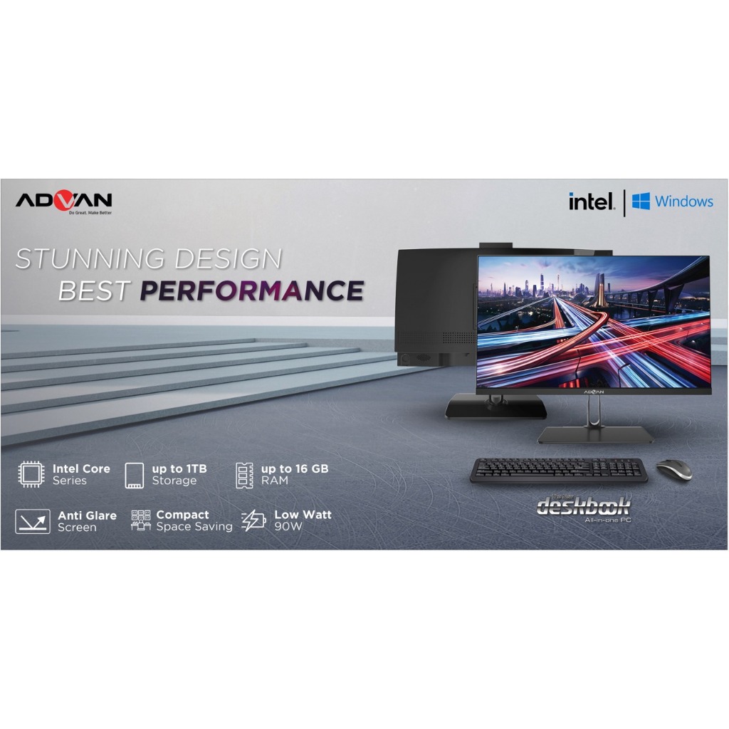 PC AIO ADVAN CORE I7-85S TKDNMURAH