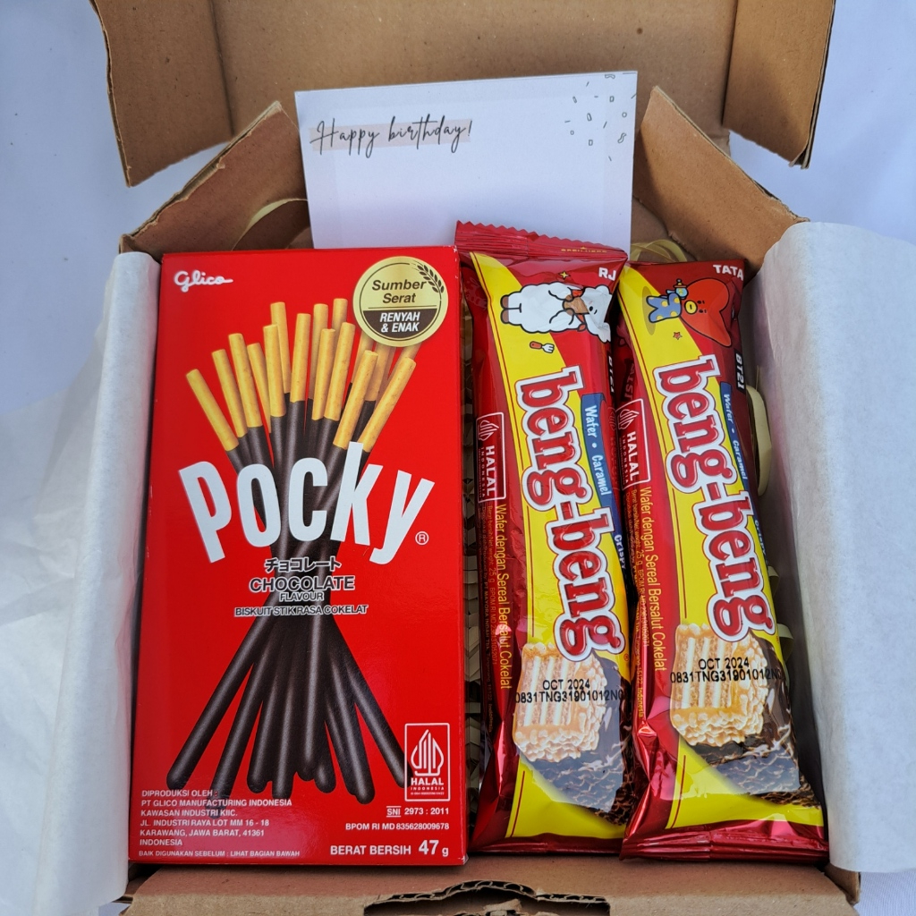 

SAME DAY Snack Gift Box Hampers Hadiah Ulang Tahun Wisuda Anniversary Kado Cewek