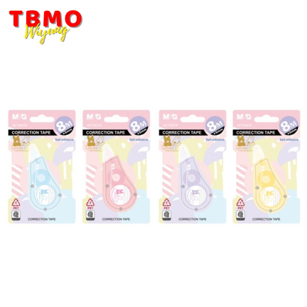 

TBMO M&G Correction Tape 5mmx8m Gaspard Et Lisa 10022300