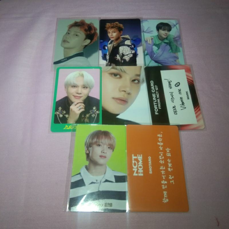 

Ready PC photocard Jungwoo Haechan Shotaro lemonilo Dicon 102 pola nature republic scratch card konsep home nct 127 clearance sale