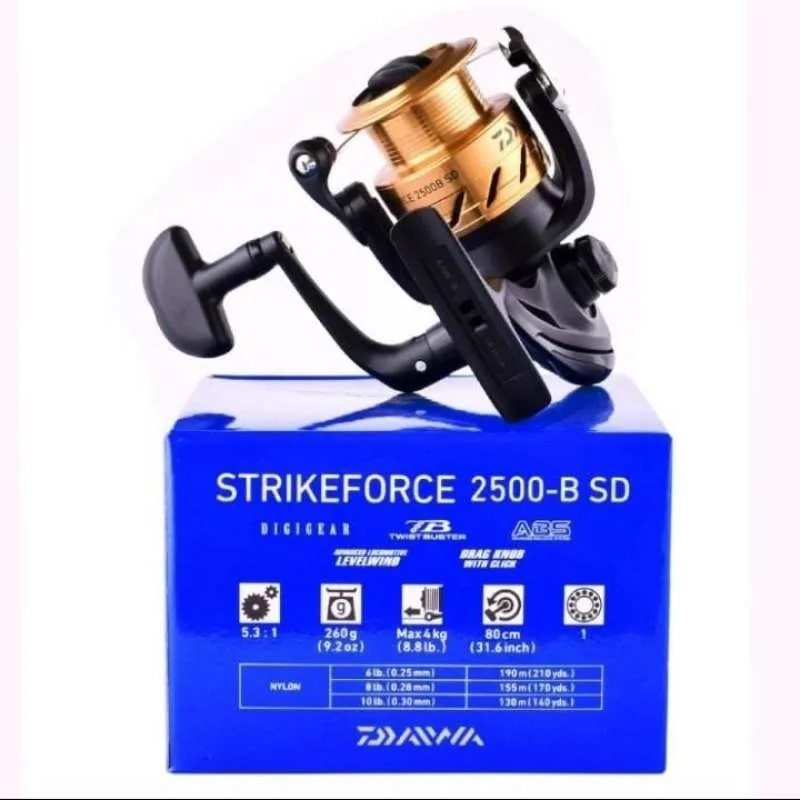 REEL SPINNING DAIWA STRIKE FORCE 1000,2000