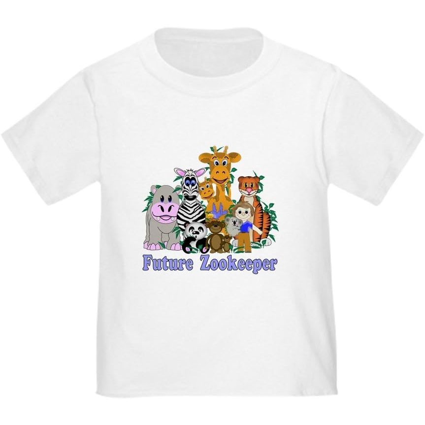 Baju Kaos Anak Distro Premium CafePress Future Zookeeper Toddler T Shirt Toddler Tee