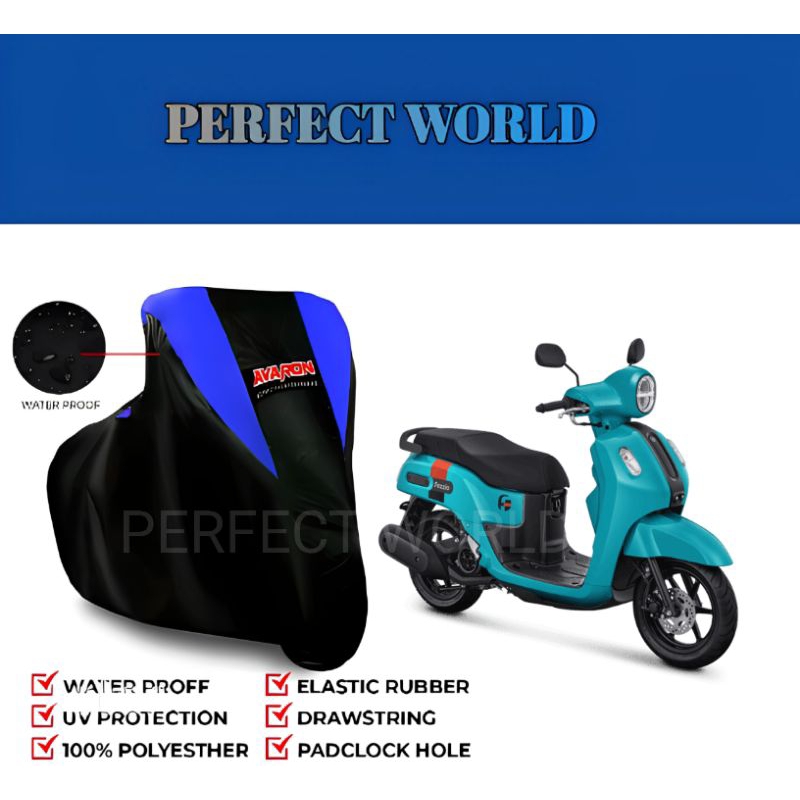 Cover Motor Fazzio/Sarung Motor Fazzio/Pelindung Motor Fazzio/Mantel Motor  Fazzio Avaron