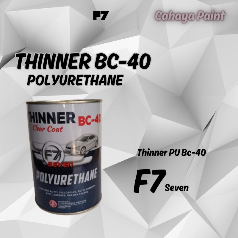 THINNER F7 / THINNER BC -40 POLYURHETHANE