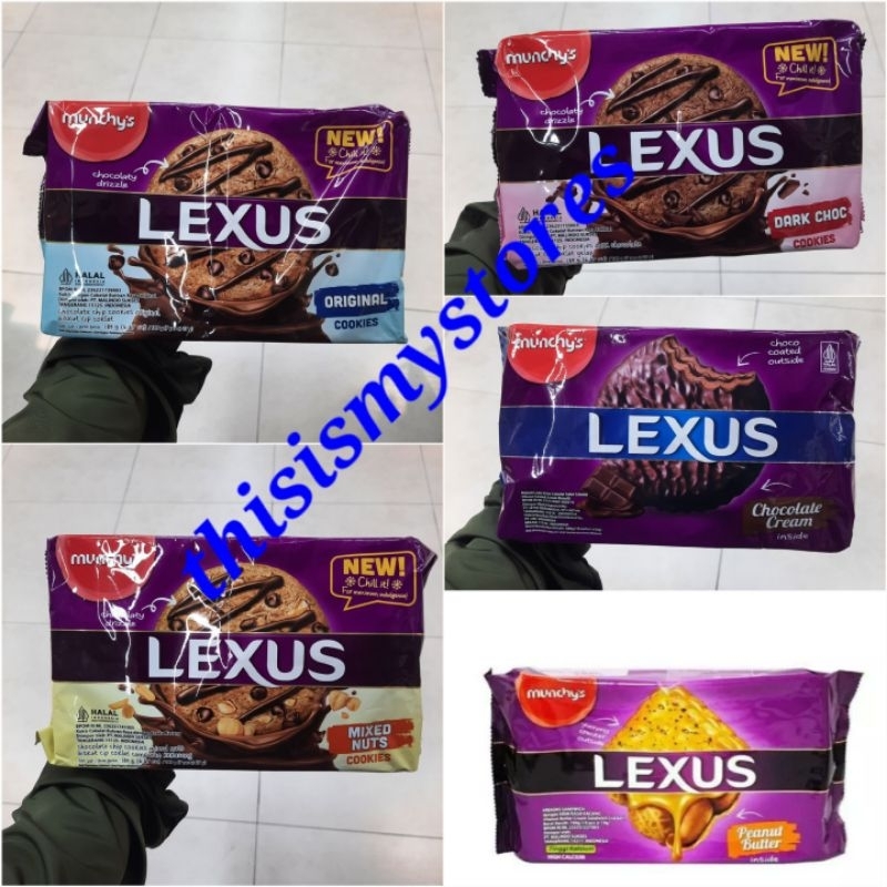 

Snack Import munchys Lexus coklat