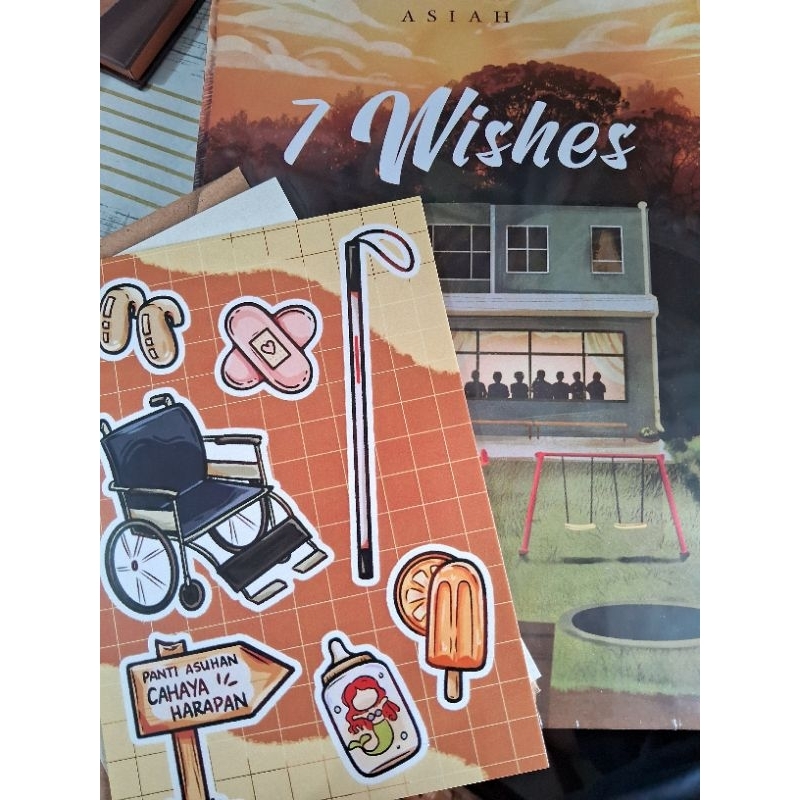 novel 7 wishes hc sealed