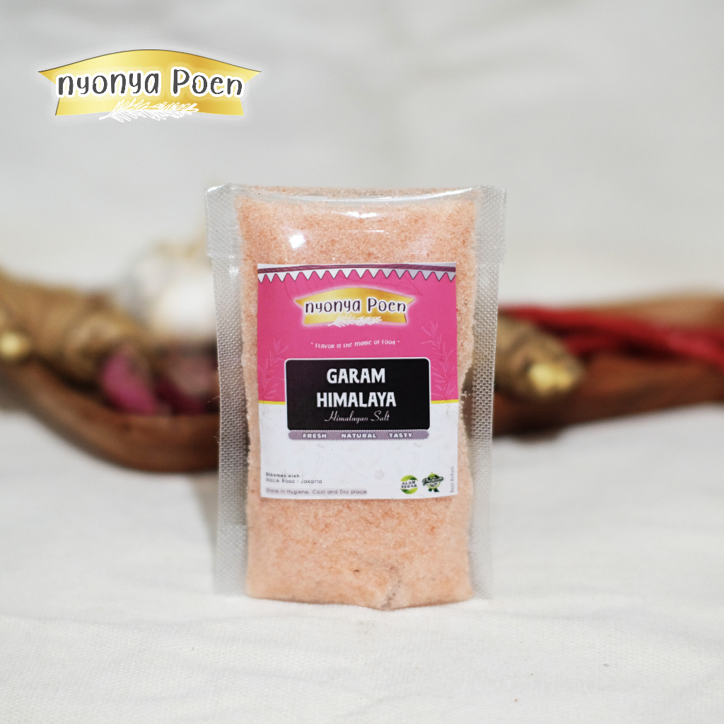 

NYONYA POEN | GARAM HIMALAYA NATURAL HIMALAYAN SALT BUMBU MASAK REMPAH SEASONING