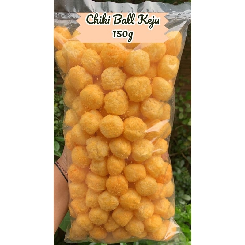 

Chiki Ball Keju 150g Gurih Renyah Camilan Kiloan