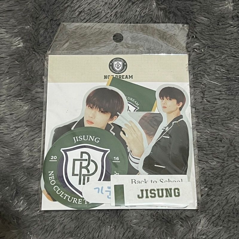 [ READY STOCK ] MD NCT DREAM BACK TO SCHOOL LUGGAGE STICKER PC PHOTOCARD SET JISUNG SEALED NEW FULLS