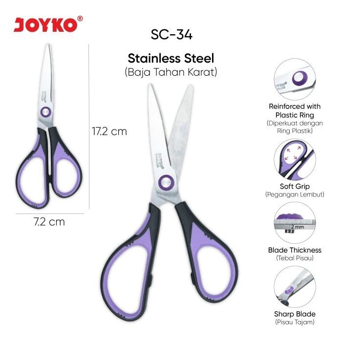 

Gunting Scissors Joyko SC-34
