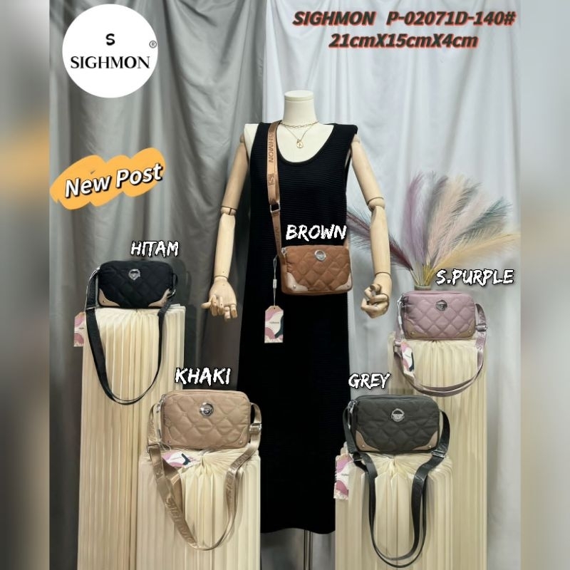 TAS SELEMPANG ORI SIGHMON KANVAS 2Res SG02071-140