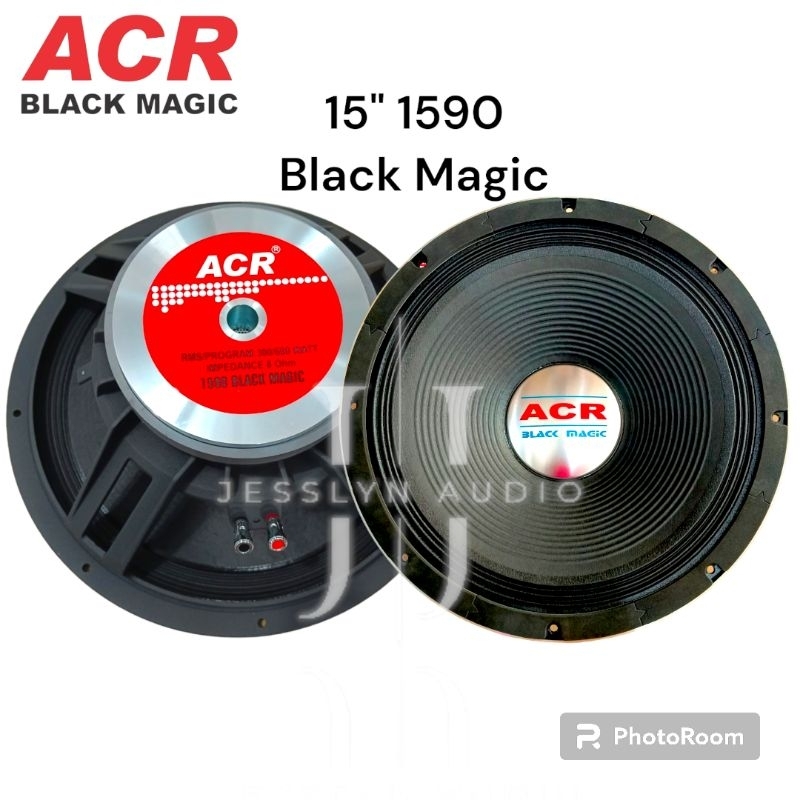 Speaker 15 inch ACR 1590 Black Magic Speaker ACR 15" 1 unit speaker