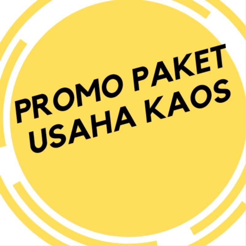 PAKET USAHA KAOS