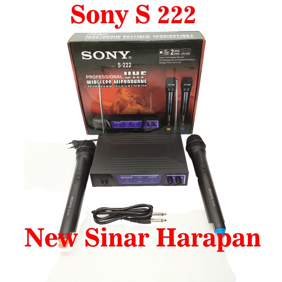 Hot Sale SGc Mic wireless sony S 222mic wireless sony s 222 mic sony s 222mickrofon wireless sony s2